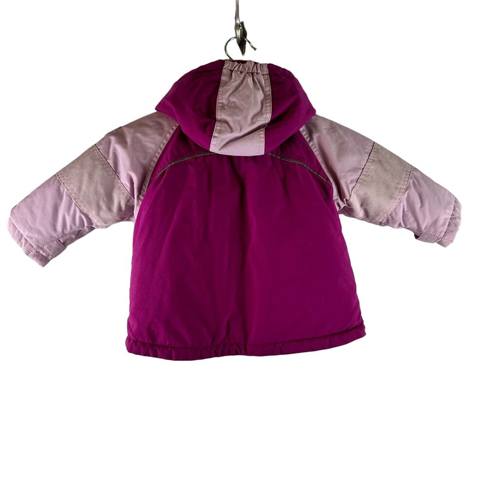 Childrens Place 3-in-1 Winter Snow/Ski Pink Jacket Toddler Girls Size 18mo Warm - Picture 7 of 12